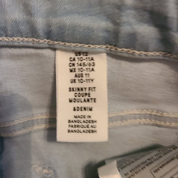 H&M Woman's Skinny Fit adjustable Waist, Size: 12 - Picture 13 of 16